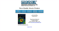Desktop Screenshot of marvelabrasives.com