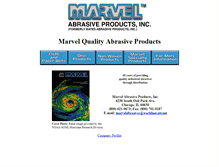 Tablet Screenshot of marvelabrasives.com